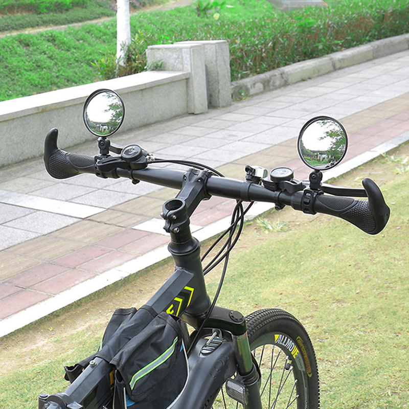 360 Rotating Rear View Mirror For Electric Scooter Back Wing Door Reflector Accessories