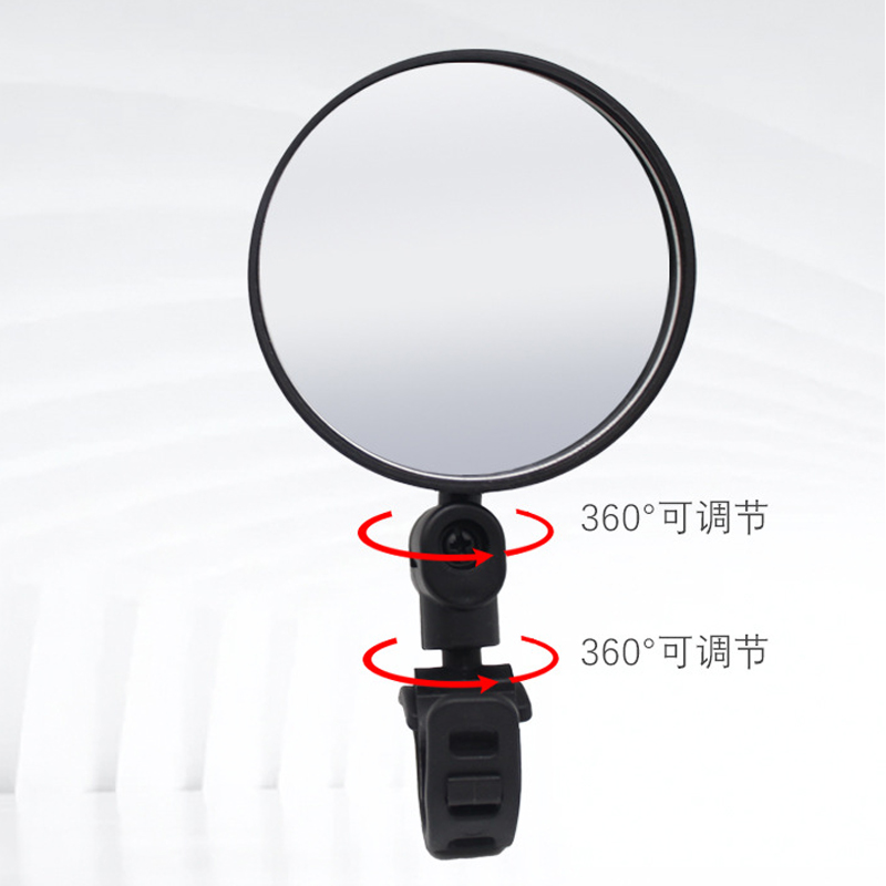 360 Rotating Rear View Mirror For Electric Scooter Back Wing Door Reflector Accessories