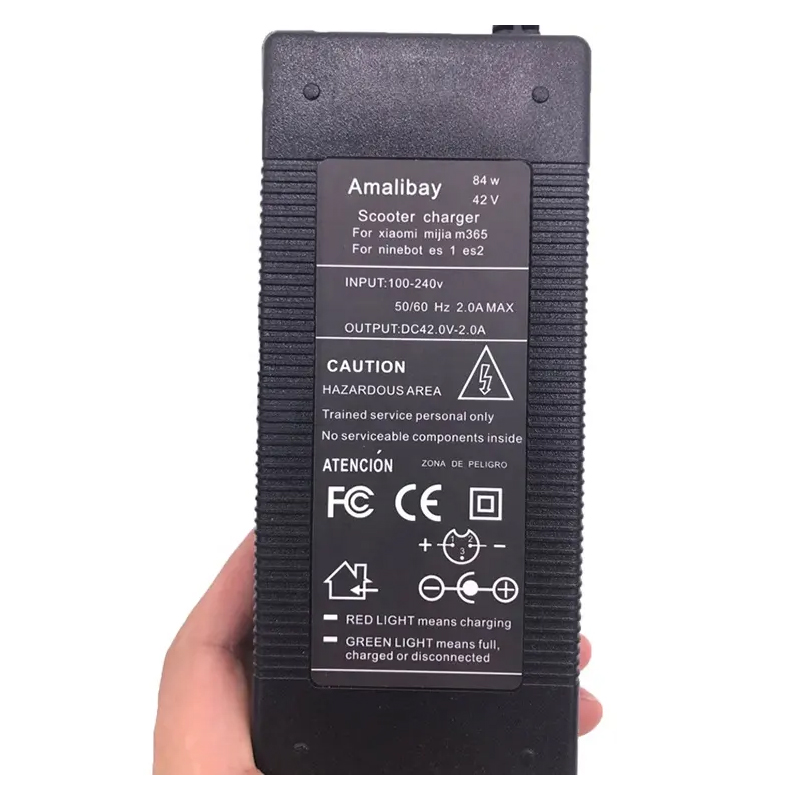 New Upgrade EU UK US Socket 42V 2A DC Electric Scooter Battery Charger Kugoo Scooter 1S 2S 3S