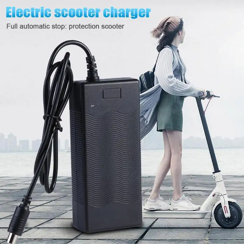 Chargeur de batterie de scooter électrique 42V 2A chargeur de prise US/EU/UK/AU pour scooter électrique Xiaomi M365 ES1 ES2 ES4