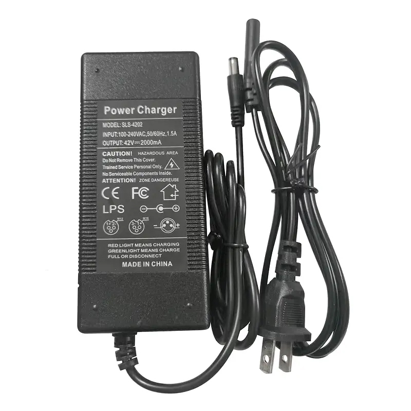 New Upgrade EU UK US Socket 42V 2A DC Electric Scooter Battery Charger Kugoo Scooter 1S 2S 3S