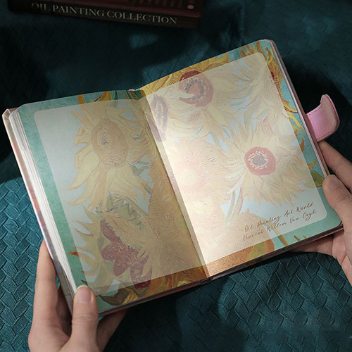 Custom Printing Hard Cover Organizer Notebook Calendar Daily Weekly Journal Notebooks With Magnetic Lock