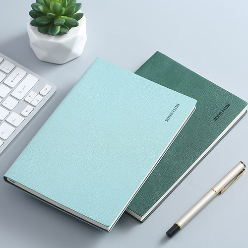 Customize Soft Cover PU Leather Organise Planner Diary Notebook