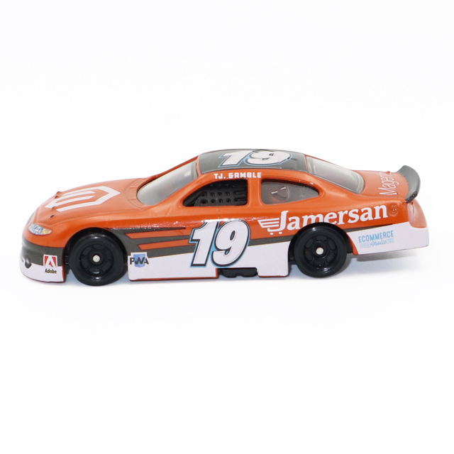 1:64 NASCAR Style Racing Car Diecast - High-Speed Alloy Race Model with Hard Tires