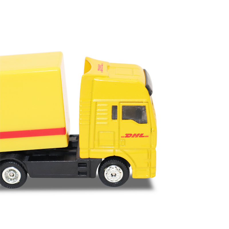 MAN TGS DHL Logistics Container Truck - 1/87 Diecast Model