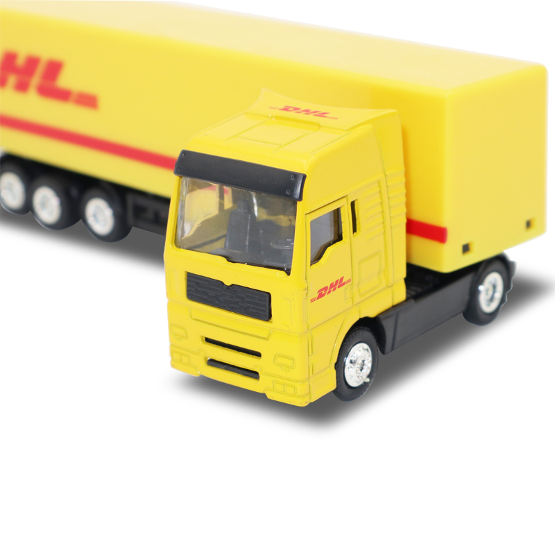 MAN TGS DHL Logistics Container Truck - 1/87 Diecast Model