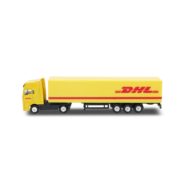 MAN TGS DHL Logistics Container Truck - 1/87 Diecast Model