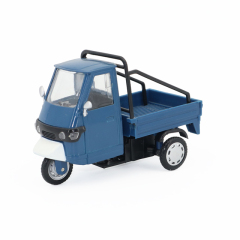 1:43 Scale Commercial Delivery Tricycle Diecast - Pull-Back Alloy Utility Trike