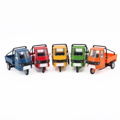 Pull Back Tricycle Simulation Alloy Car Model Toy Children Vehicle Toy