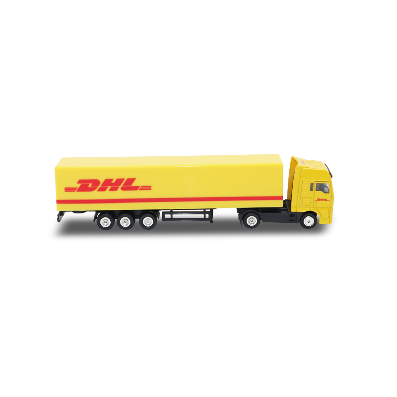 MAN TGS DHL Logistics Container Truck - 1/87 Diecast Model
