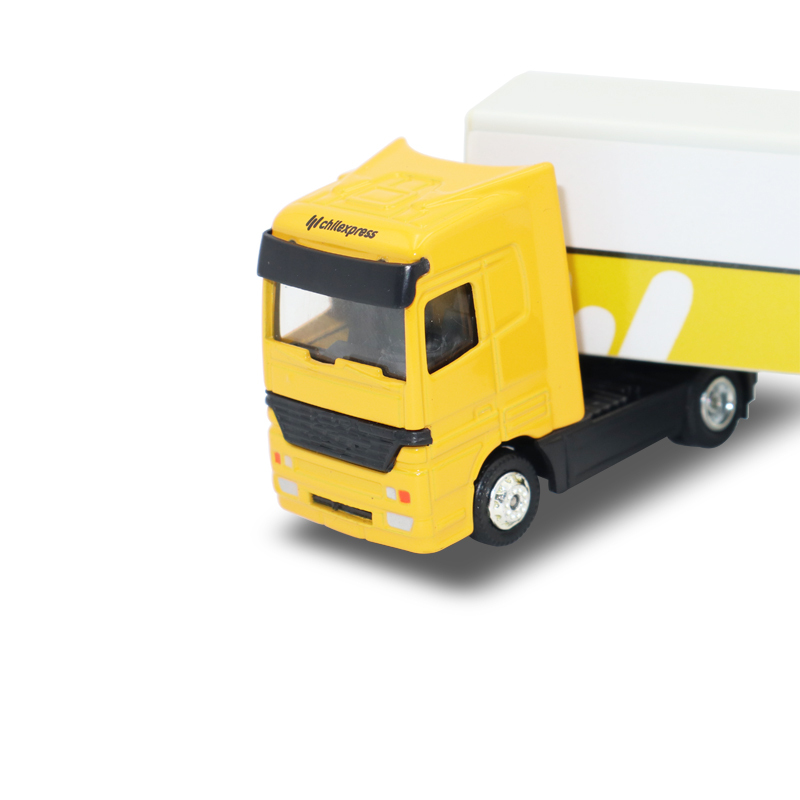 Mercedes-Benz Actros Container Truck - 1/87 Alloy Model (Style A)