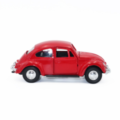 1:32 Scale Classic Beetle Diecast - Multi-Opening Alloy Model with Rubber Tires