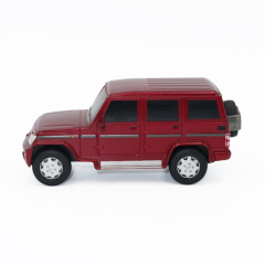 1:32 Scale Rugged Off-Road Jeep Diecast - Durable Alloy Toy with Soft Tires