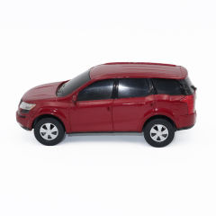 1:32 Scale Rugged Off-Road Jeep Toy - Diecast Alloy SUV with Soft Rubber Tires