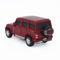 1:32 Scale Rugged Off-Road Jeep Diecast - Durable Alloy Toy with Soft Tires