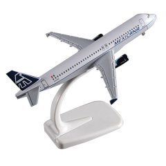 A320 Mexico Diecast Metal Plane Model