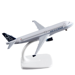 A320 Mexico Diecast Metal Plane Model
