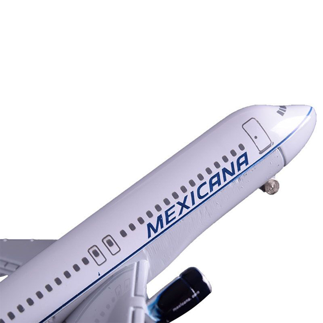 A320 Mexico Diecast Metal Plane Model