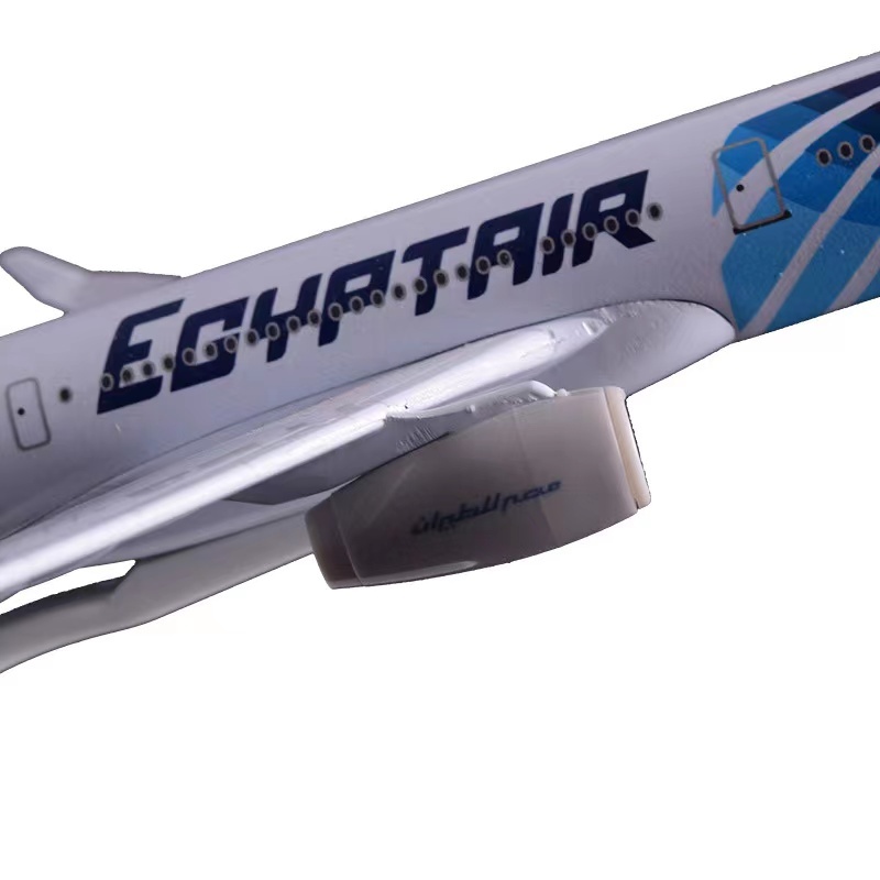 A330 Egypt Air Diecast Metal Plane Model