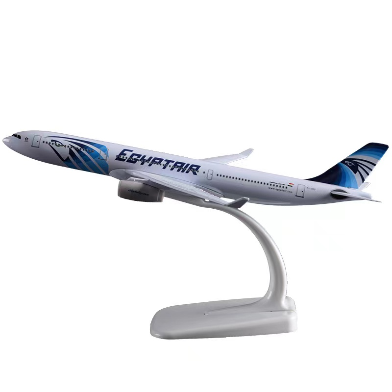 A330 Egypt Air Diecast Metal Plane Model