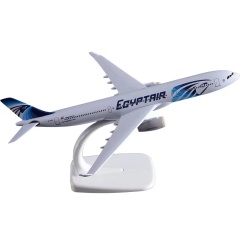 A330 Egypt Air Diecast Metal Plane Model