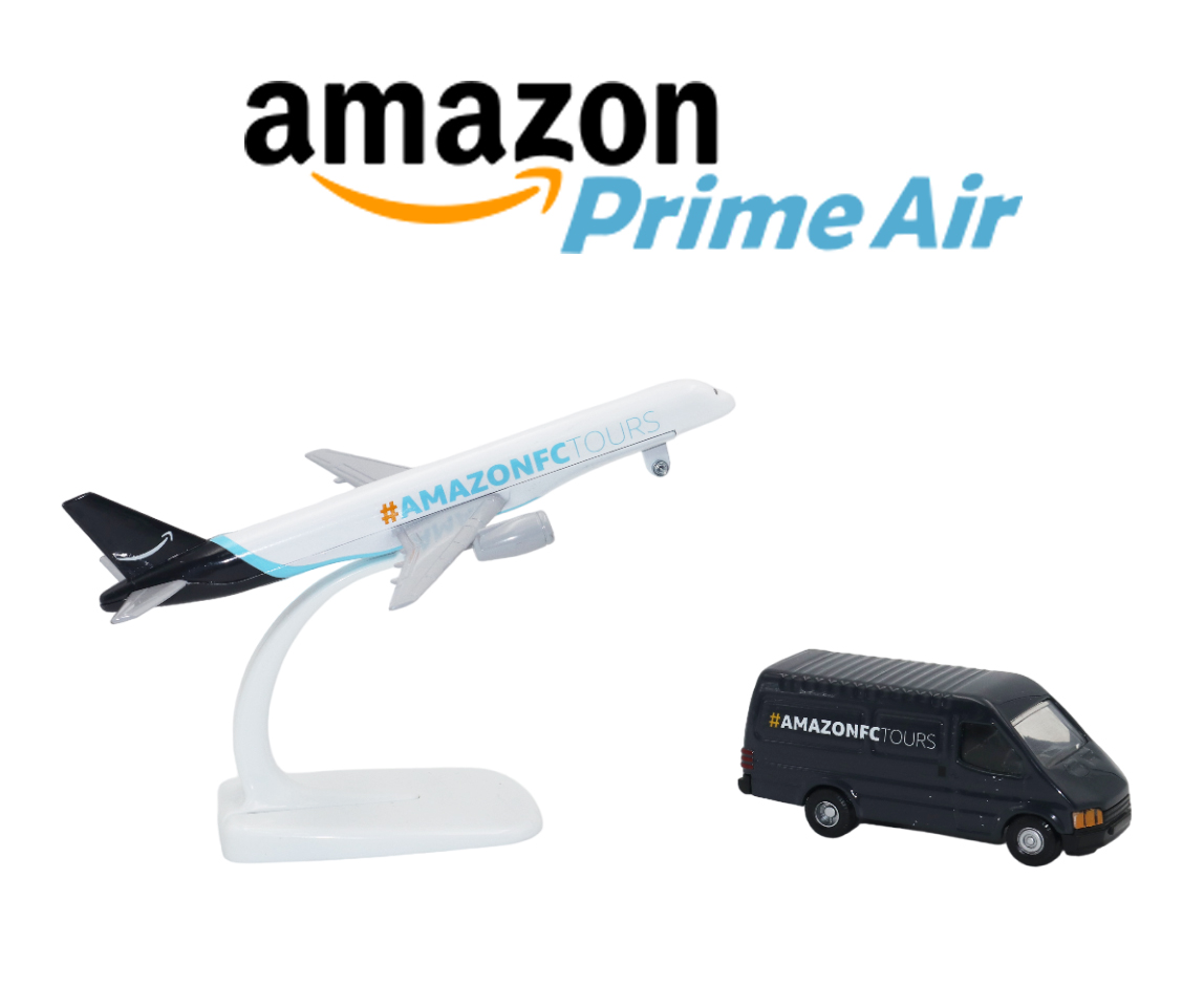 Amazon Promotion Gift toy: Diecast Van & Diecast Plane