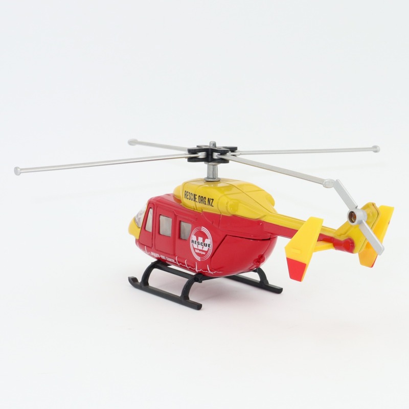 1:100 Scale Diecast Helicopter Model with Rotors