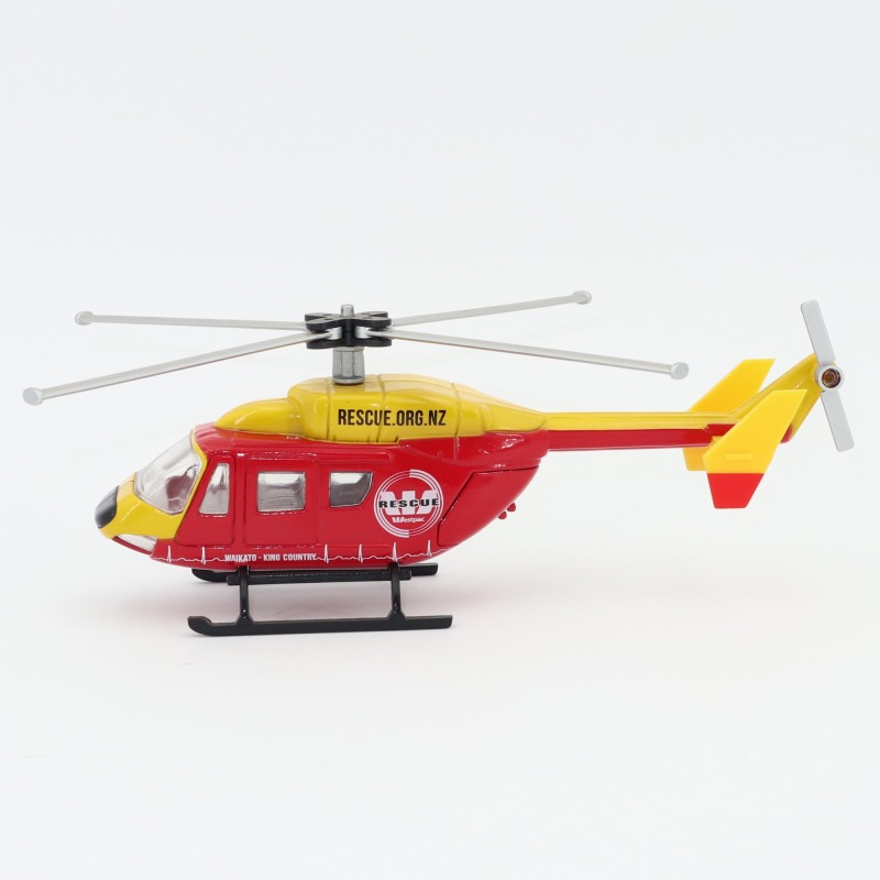 1:100 Scale Diecast Helicopter Model with Rotors