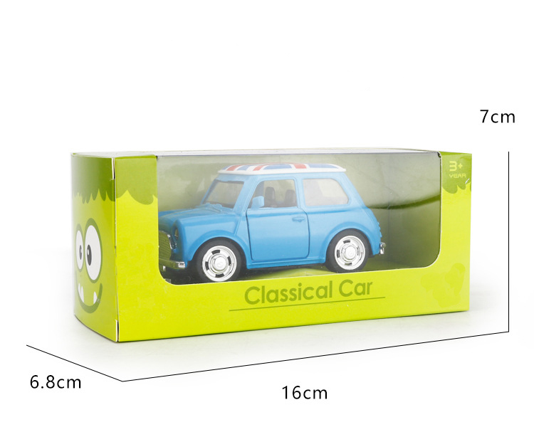 1:38 Scale Classic Beetle Diecast - Pull-Back Action Alloy Toy Car Collection