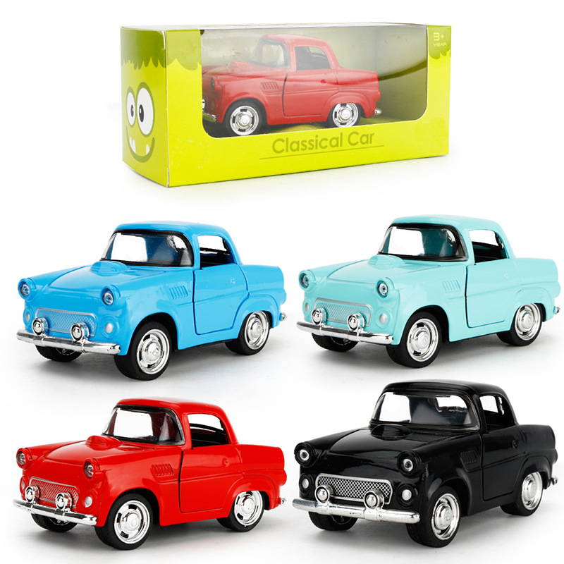 1:38 Scale Classic Beetle Diecast - Pull-Back Action Alloy Toy Car Collection