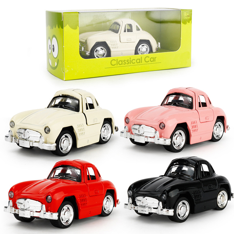 1:38 Scale Classic Beetle Diecast - Pull-Back Action Alloy Toy Car Collection