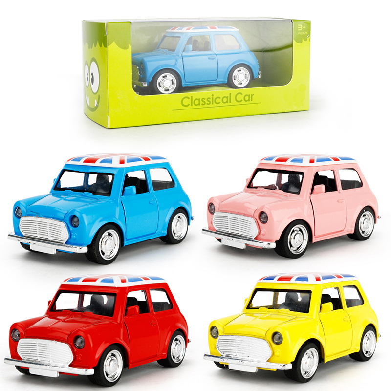1:38 Scale Classic Beetle Diecast - Pull-Back Action Alloy Toy Car Collection