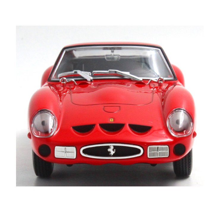 1:18 Classic Grand Prix Style Race Car - Red Alloy Vintage Sportscar