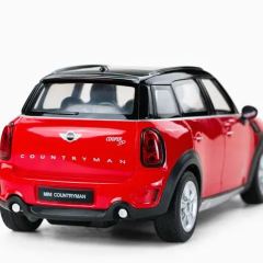 1:32 Sport Luxury SUV Diecast - Two-Tone Red & Black Alloy Model