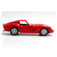 1:18 Classic Grand Prix Style Race Car - Red Alloy Vintage Sportscar