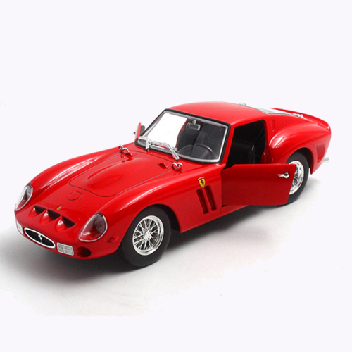 1:18 Classic Grand Prix Style Race Car - Red Alloy Vintage Sportscar