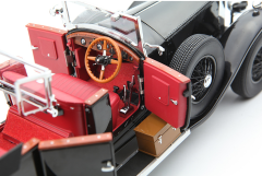 1:18 Vintage Luxury Roadster Diecast - Rare Antique Alloy Collectible Car