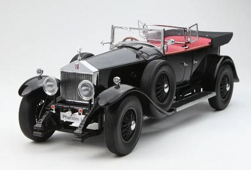 1:18 Vintage Luxury Roadster Diecast - Rare Antique Alloy Collectible Car
