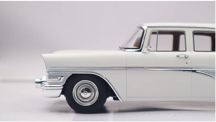 1:18 Vintage Classic Luxury Sedan Diecast - Premium Collector Grade Alloy Model