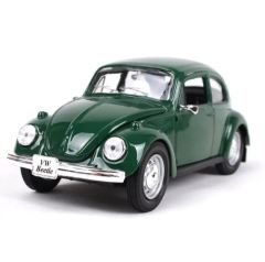 1:24 Scale Classic Beetle Diecast Model - Large Format Vintage Alloy Car