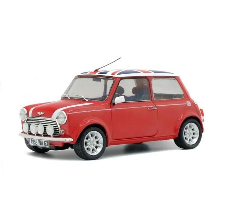 1:43 Classic Mini Cooper Diecast Model - Vintage Collectible Toy Car