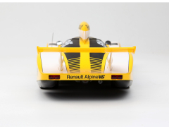 1:18 Classic Endurance Racing Car Diecast - Yellow Le Mans Style Alloy Model