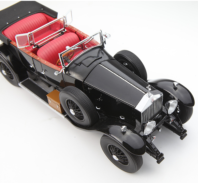 1:18 Vintage Luxury Roadster Diecast - Rare Antique Alloy Collectible Car