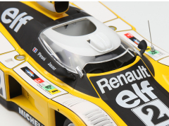 1:18 Classic Endurance Racing Car Diecast - Yellow Le Mans Style Alloy Model