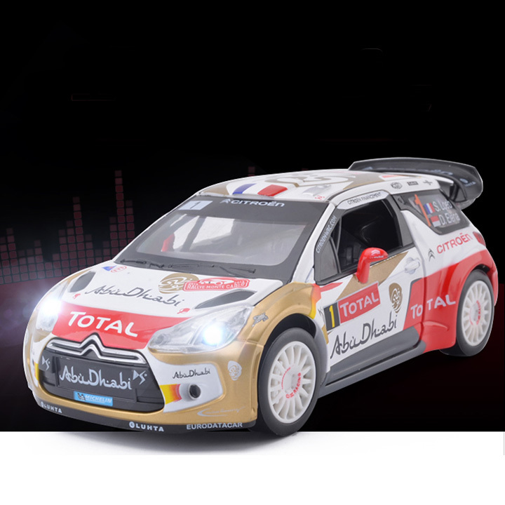 1:32 Scale Citroën Rally Racing Diecast Model - High-Performance Alloy Race Car