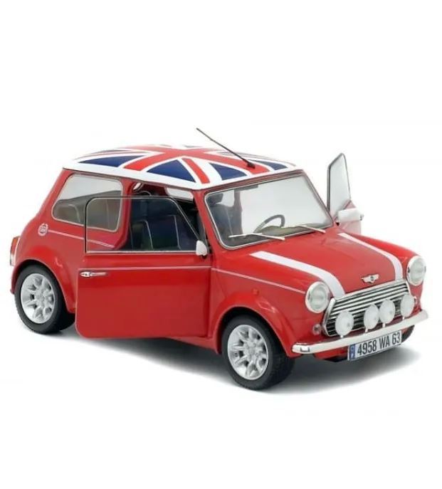 1:43 Classic Mini Cooper Diecast Model - Vintage Collectible Toy Car