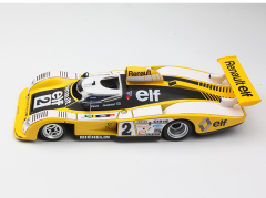 1:18 Classic Endurance Racing Car Diecast - Yellow Le Mans Style Alloy Model