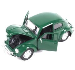 1:24 Scale Classic Beetle Diecast Model - Large Format Vintage Alloy Car