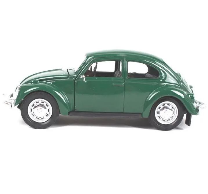 1:24 Scale Classic Beetle Diecast Model - Large Format Vintage Alloy Car