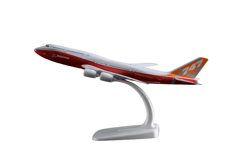 B747 Diecast Metal Airplane Model